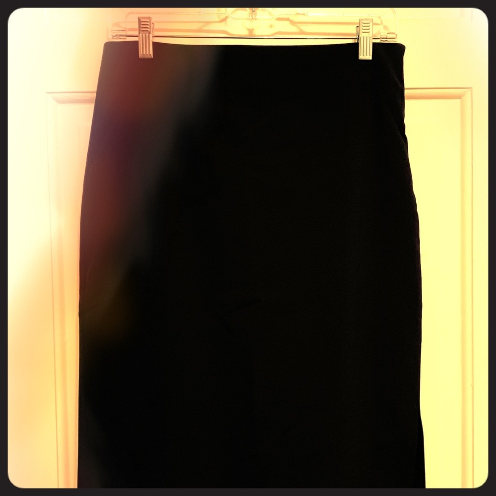 Navy Blue Pencil Skirt